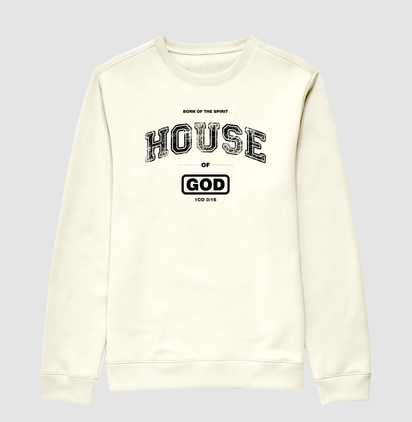 Moletom sem capuz | House Of God