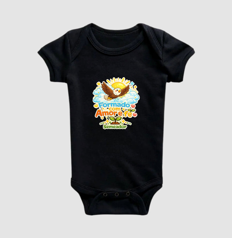 Body Infantil | Formado com Amor e Fé