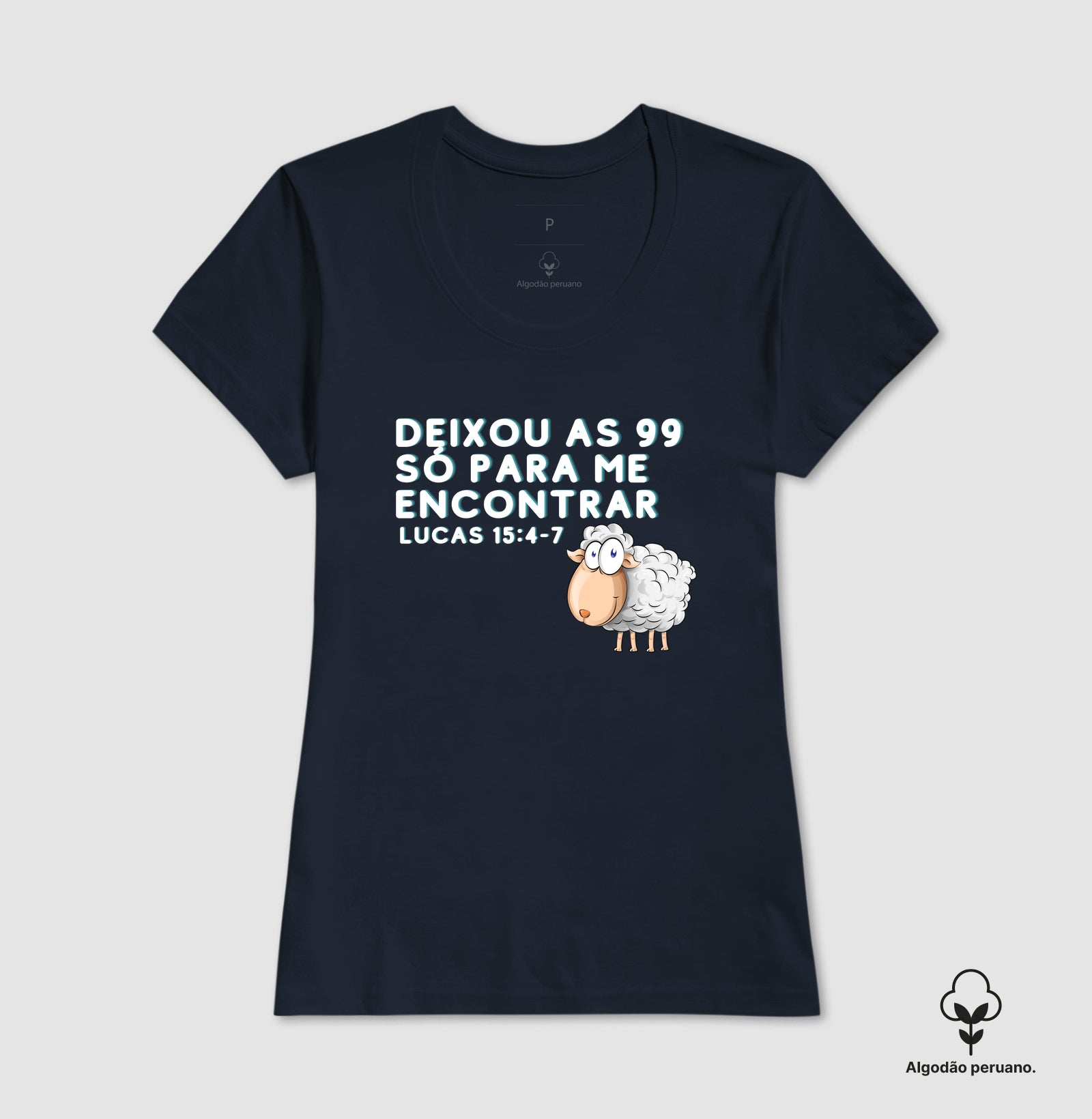 Camiseta Feminina Peruana | As 99 Ovelhas