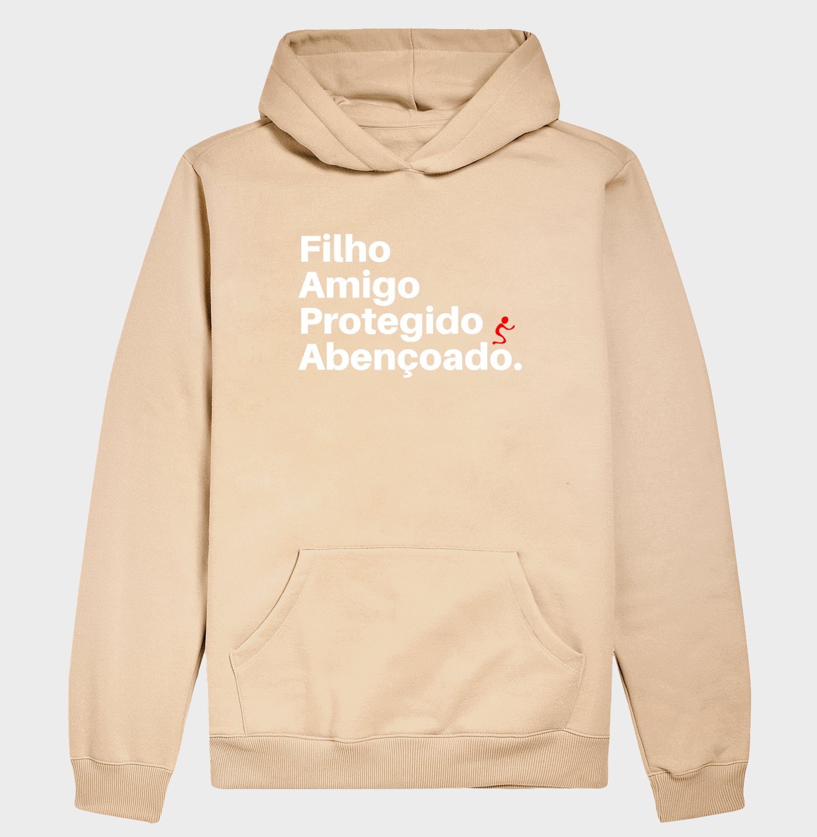 Moletom Com Capuz | Abençoado