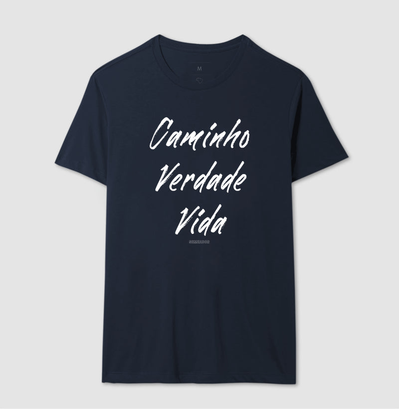 Camiseta Masculina | Caminho Verdade Vida II
