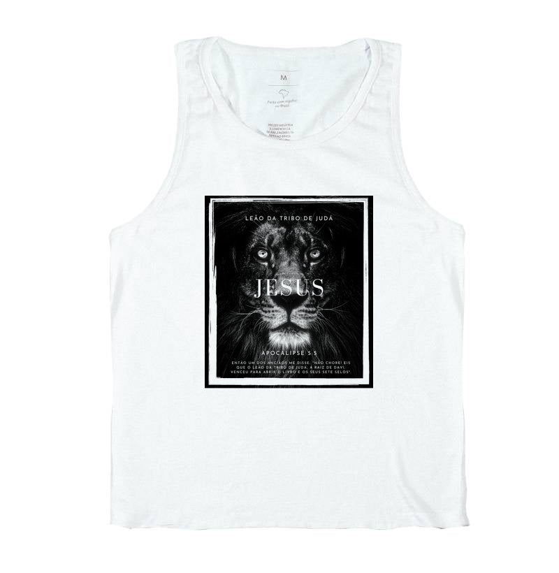 Camiseta Regata | Leão Da Tribo De Judá