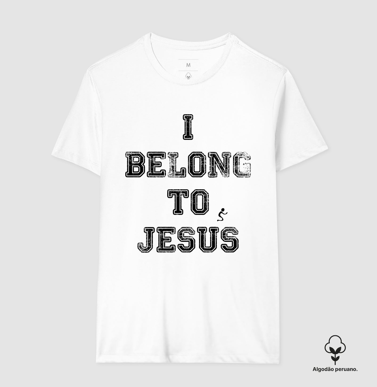 Camiseta Masculina Peruana | I Belong To Jesus