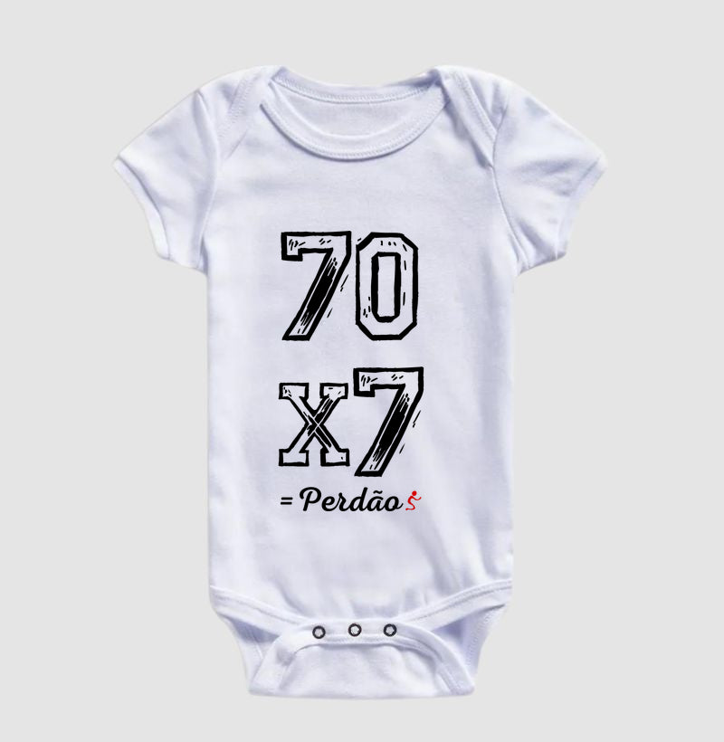 Body Infantil | Perdão 70x7