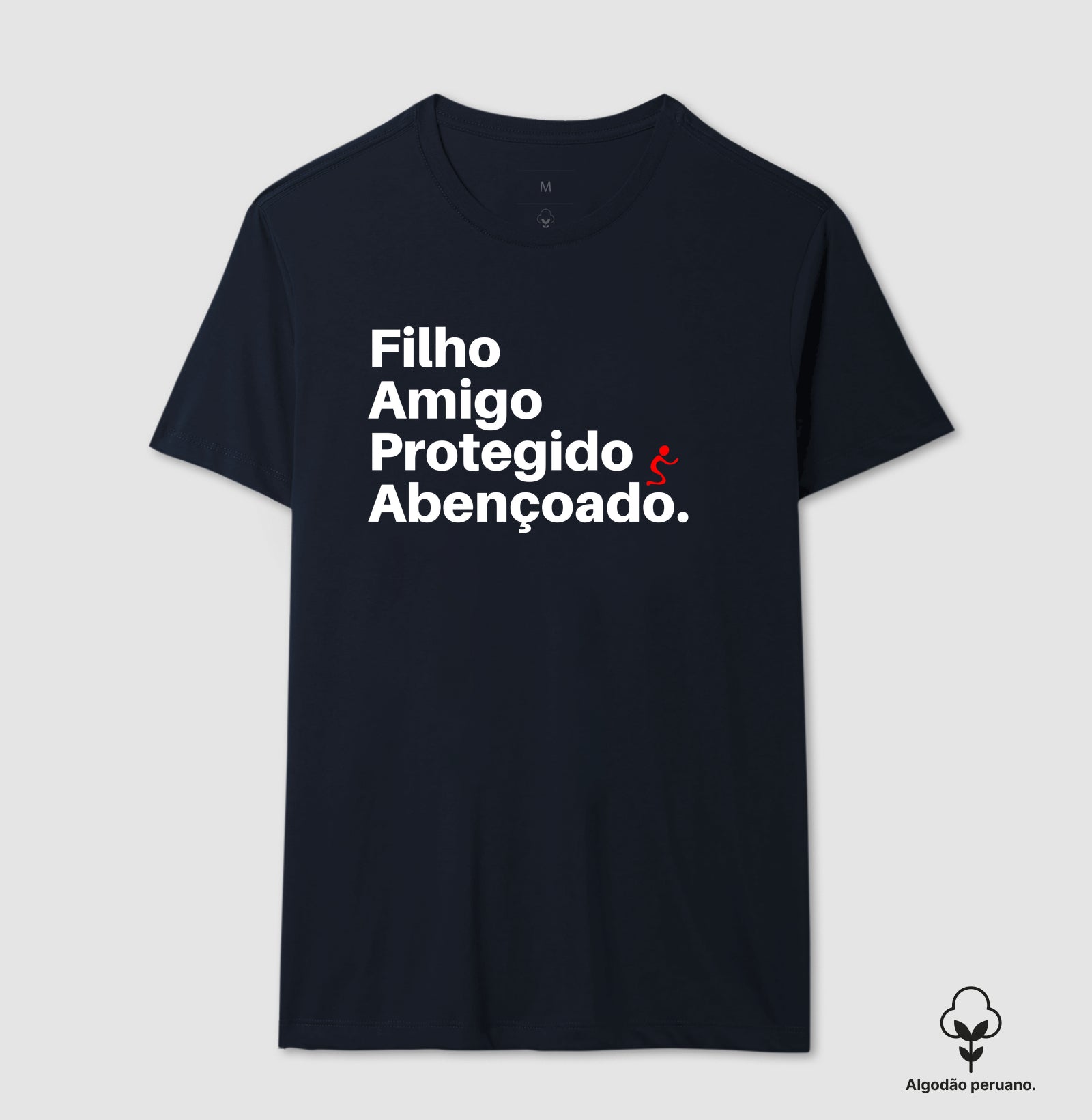 Camiseta Masculina Peruana | Abençoado