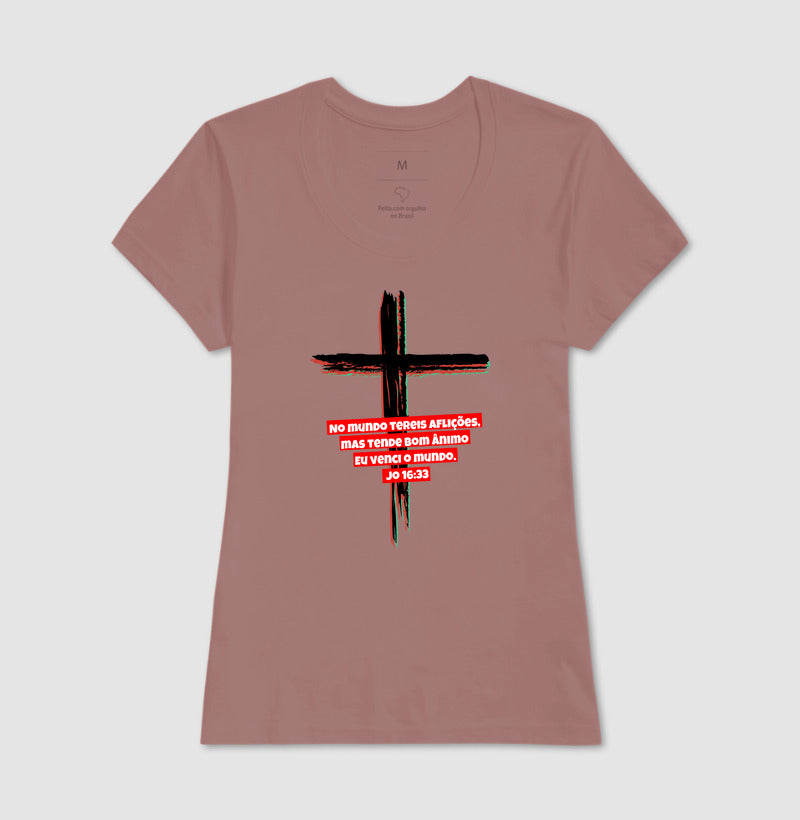 Camiseta Feminina | A mensagem da Cruz