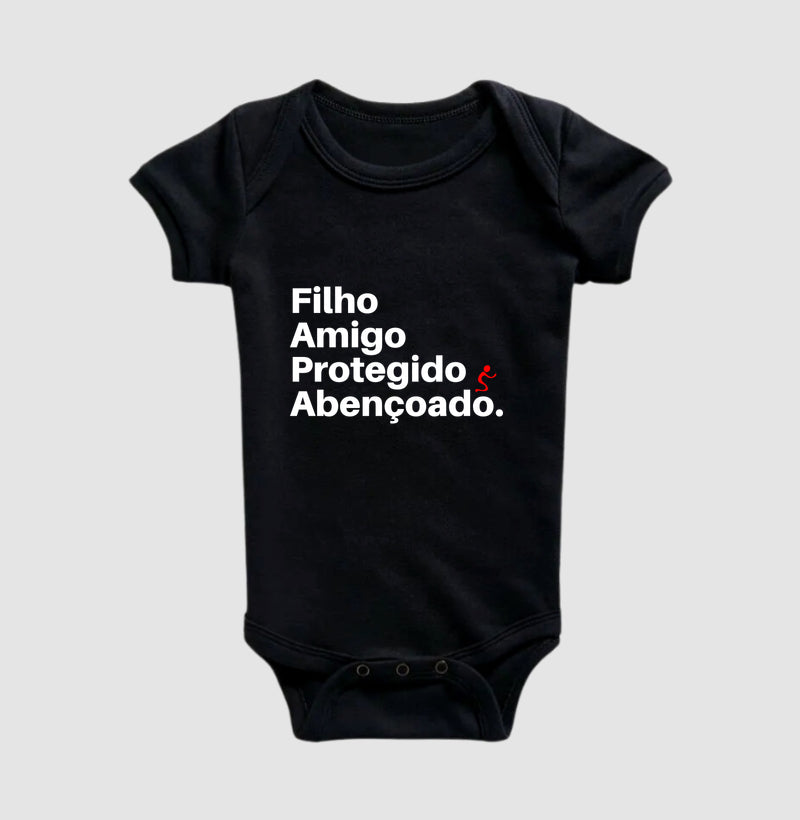 Body Infantil | Abençoado