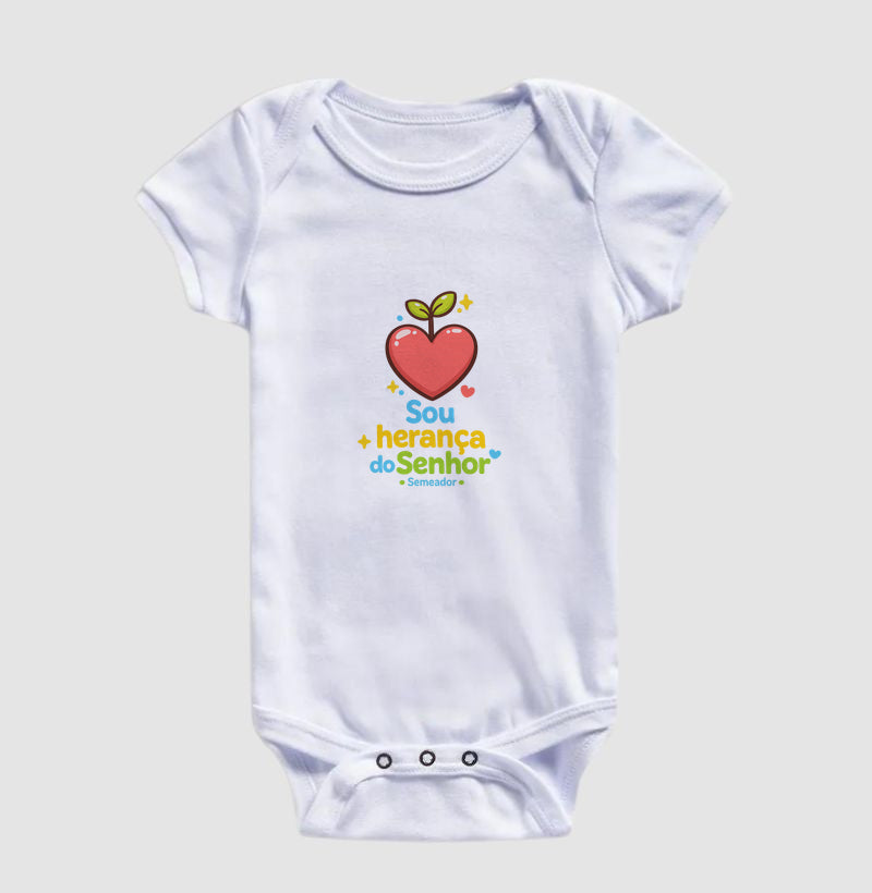 Body Infantil | Sou Herança do Senhor