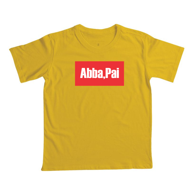 Camiseta Infantil | Abba, Pai