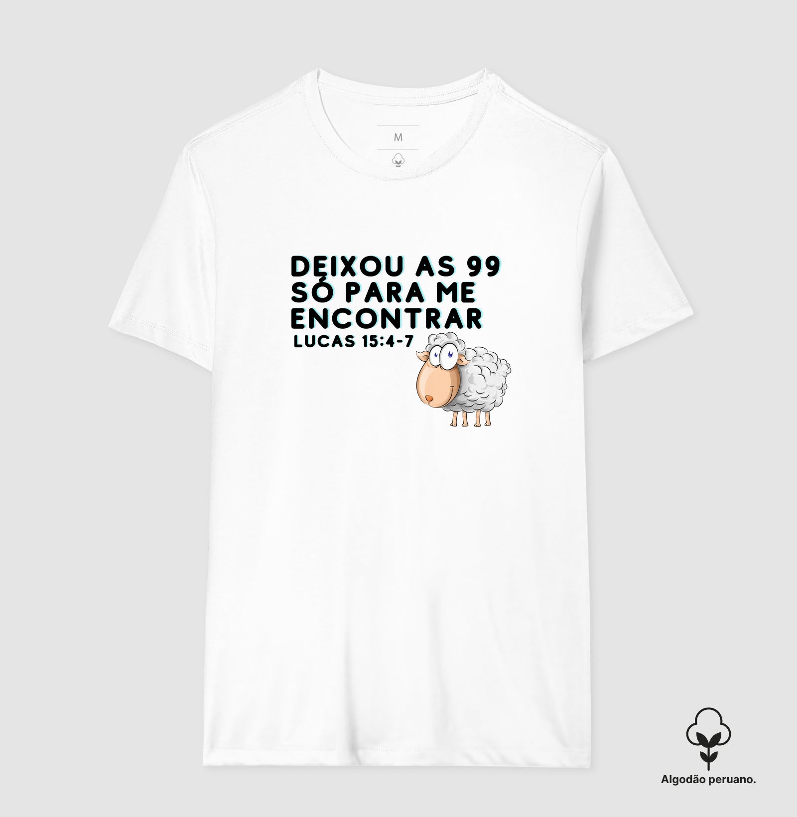 Camiseta Masculina Peruana | As 99 Ovelhas