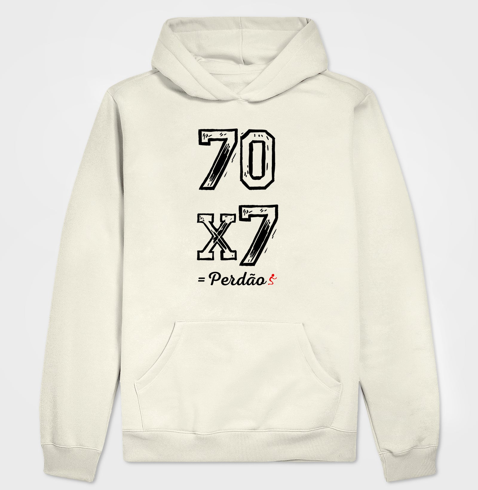 Moletom Com Capuz | Perdão 70x7