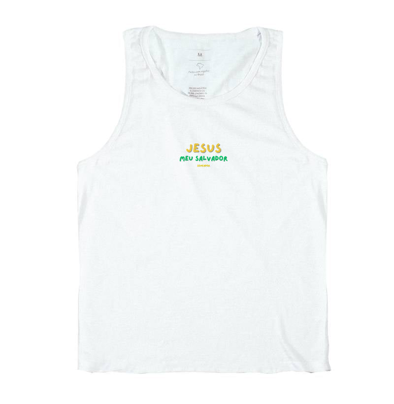 Camiseta Regata | Jesus Meu Salvador
