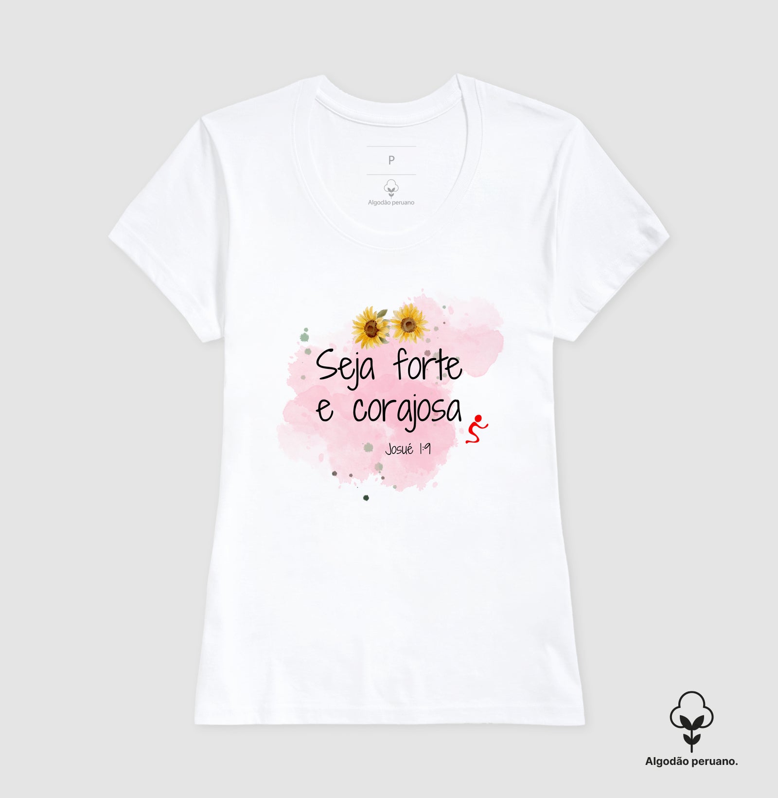 Camiseta Feminina Peruana | Forte & Corajosa