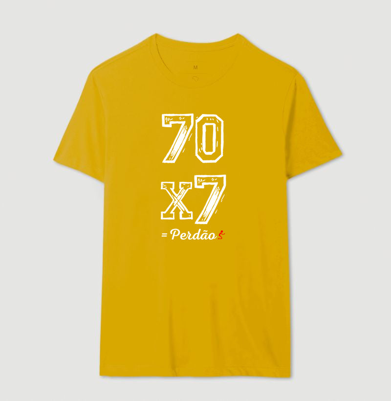 Camiseta Masculina | Perdão 70x7