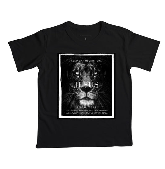 Camiseta Infantil | Leão Da Tribo De Judá