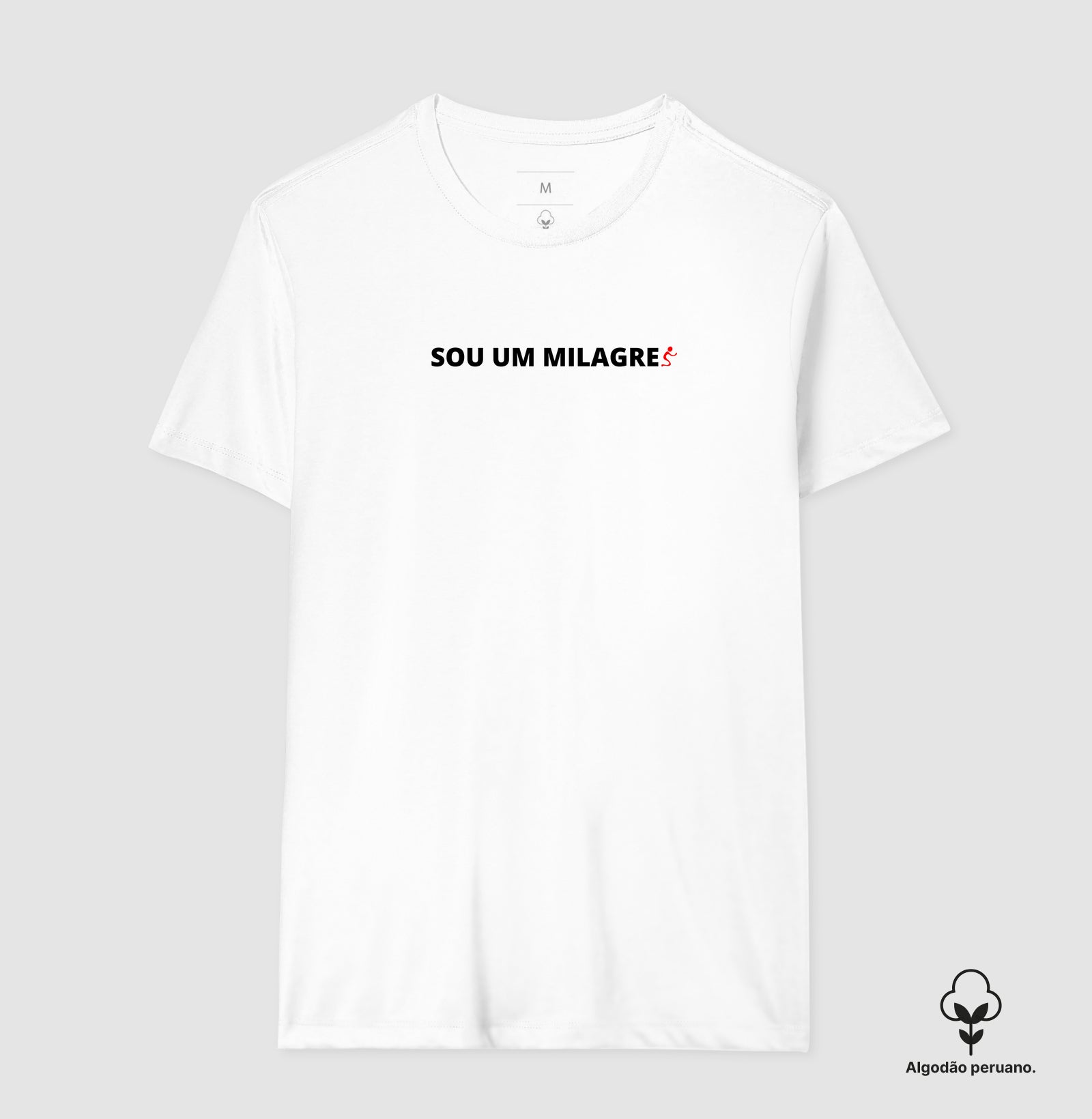 Camiseta Masculina Peruana | Sou um Milagre