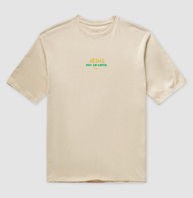 Camiseta Oversized | Jesus Meu Salvador