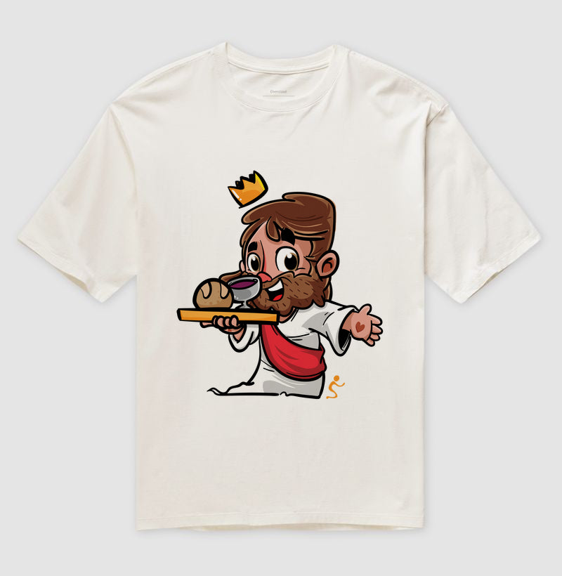 Camiseta Oversized | A Ceia