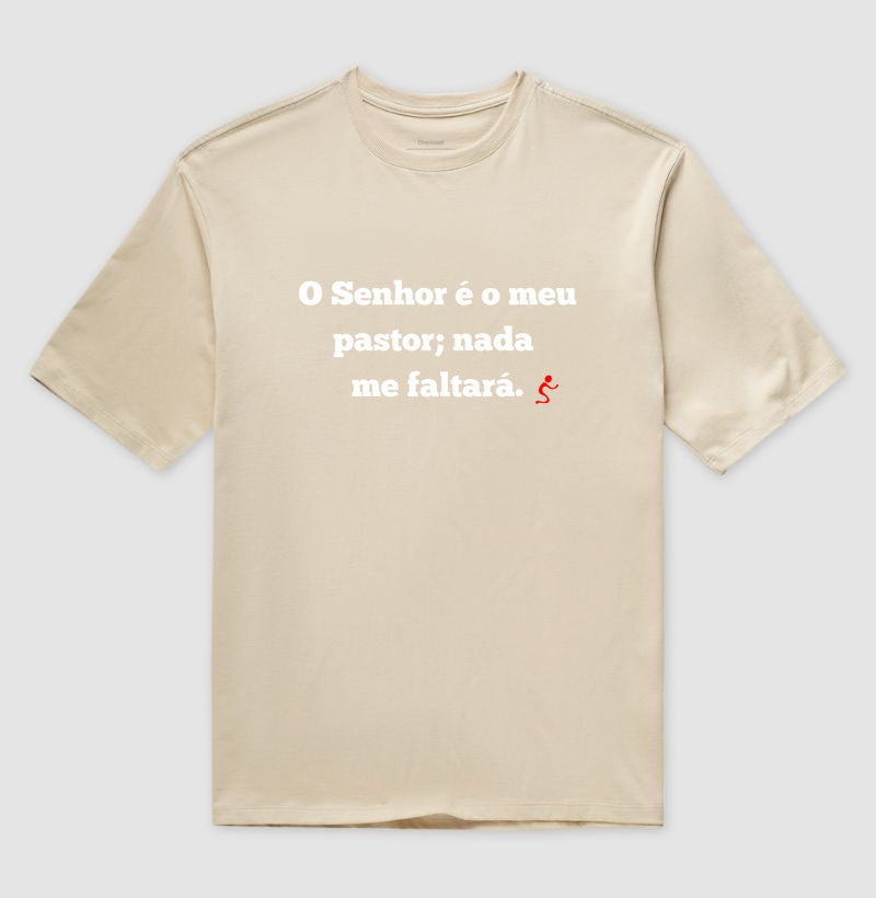 Camiseta Oversized | O Senhor é o meu Pastor