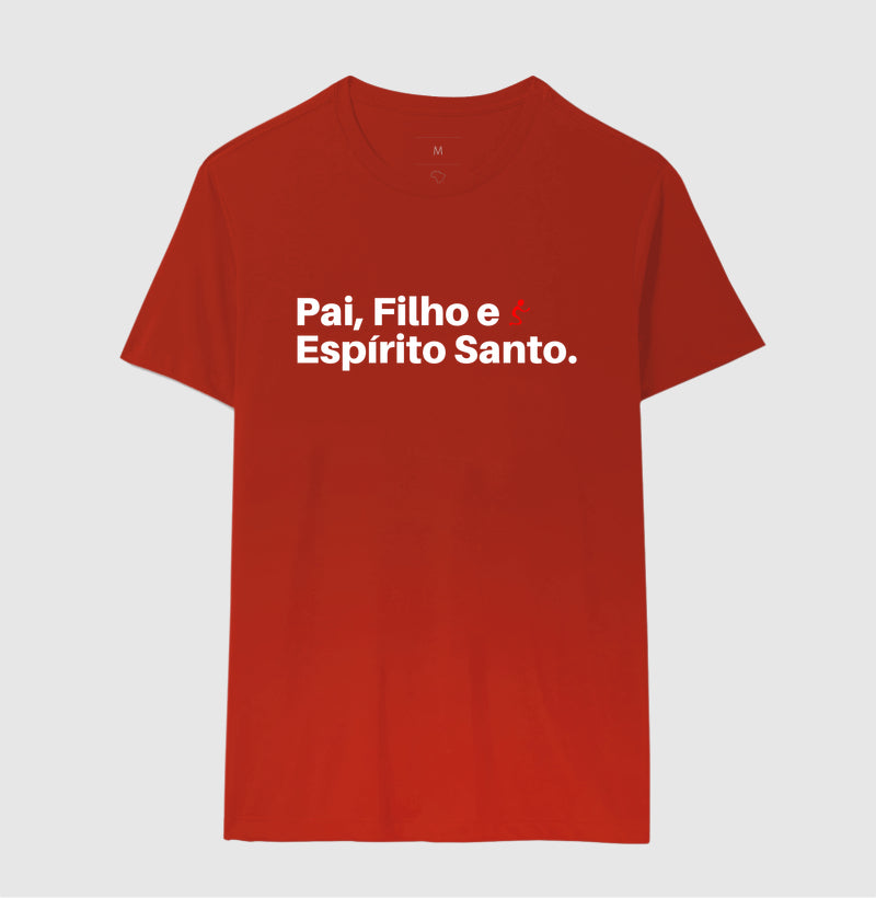 Camiseta Masculina | Pai, Filho e Espírito Santo