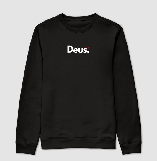 Moletom sem capuz | Deus