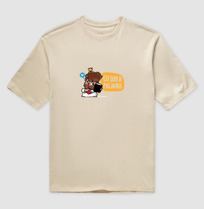 Camiseta Oversized | Eu Sou a Palavra