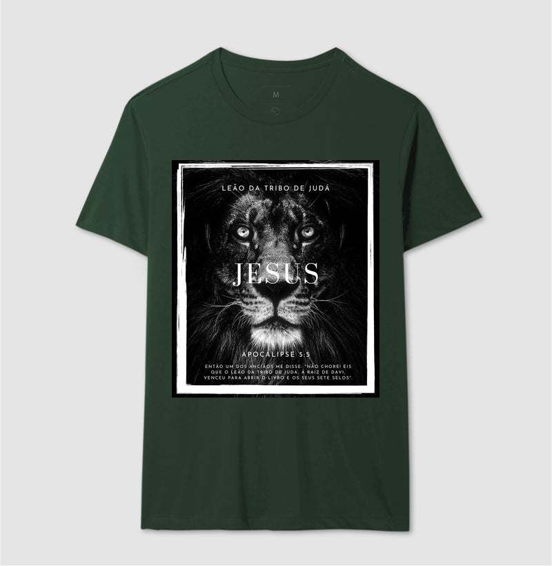 Camiseta Masculina | Leão Da Tribo De Judá