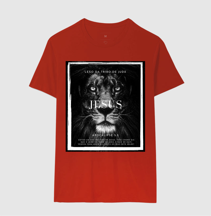 Camiseta Masculina | Leão Da Tribo De Judá