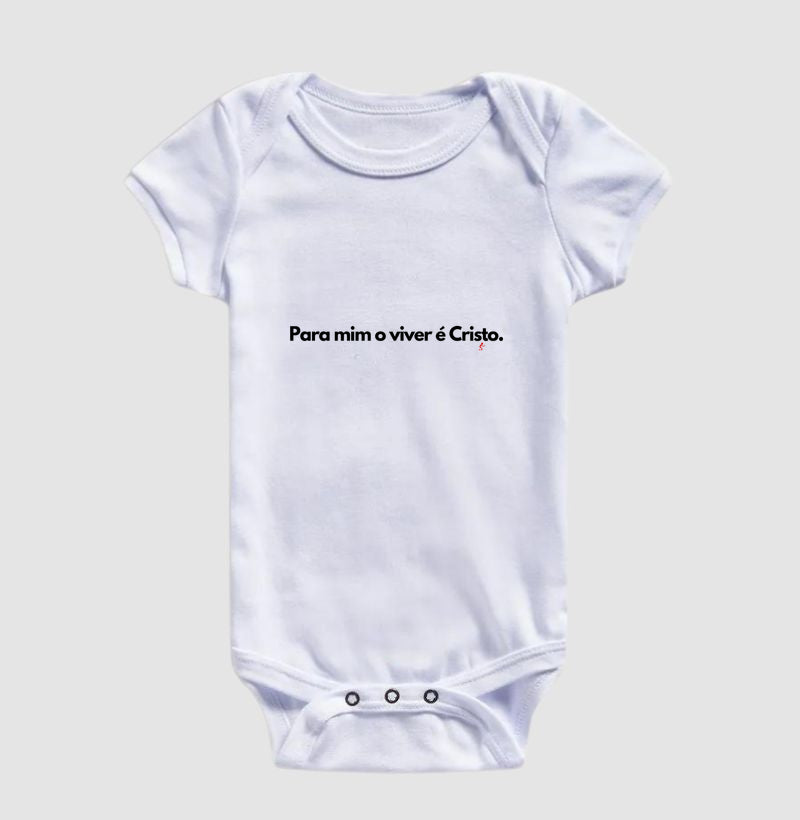 Body Infantil | O Viver é Cristo