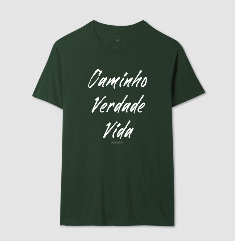 Camiseta Masculina | Caminho Verdade Vida II