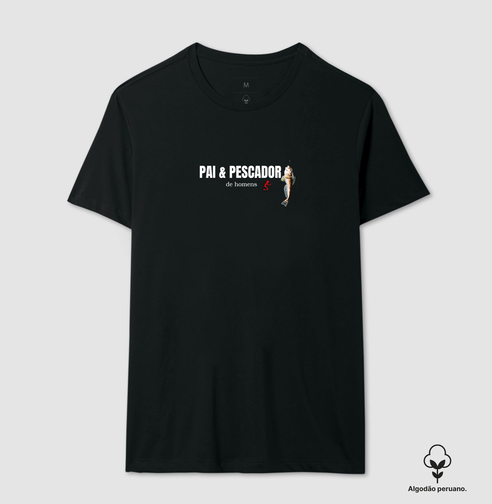Camiseta Masculina Peruana | Pai & Pescador de Homens