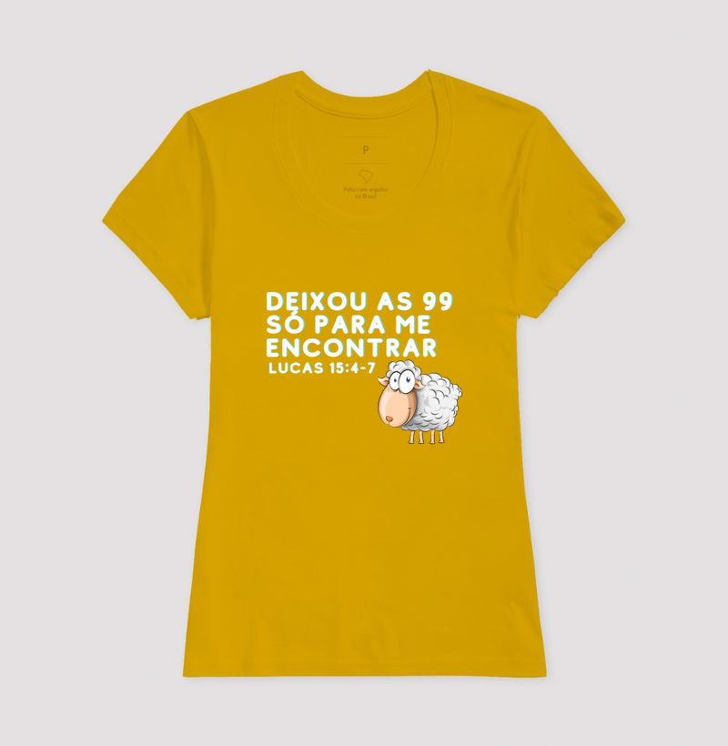 Camiseta Feminina | As 99 Ovelhas