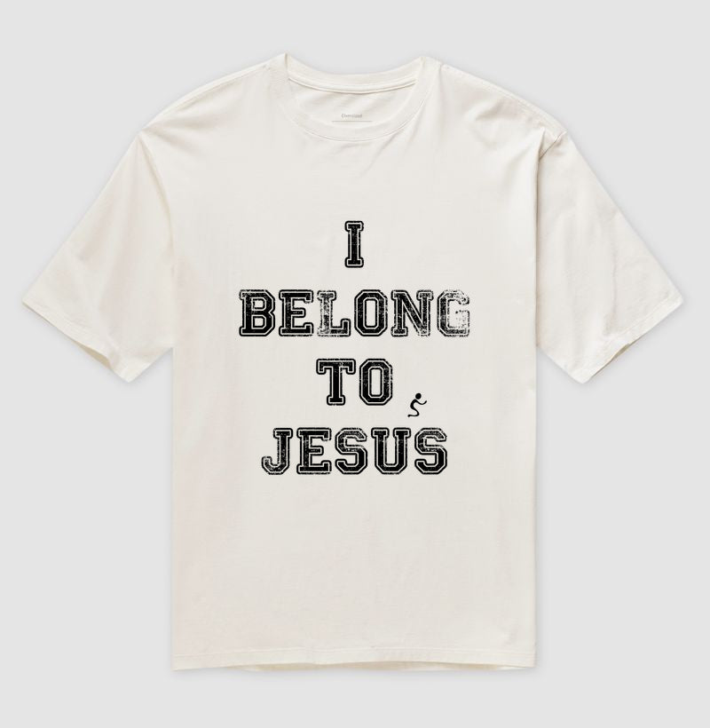 Camiseta Oversized | I Belong To Jesus