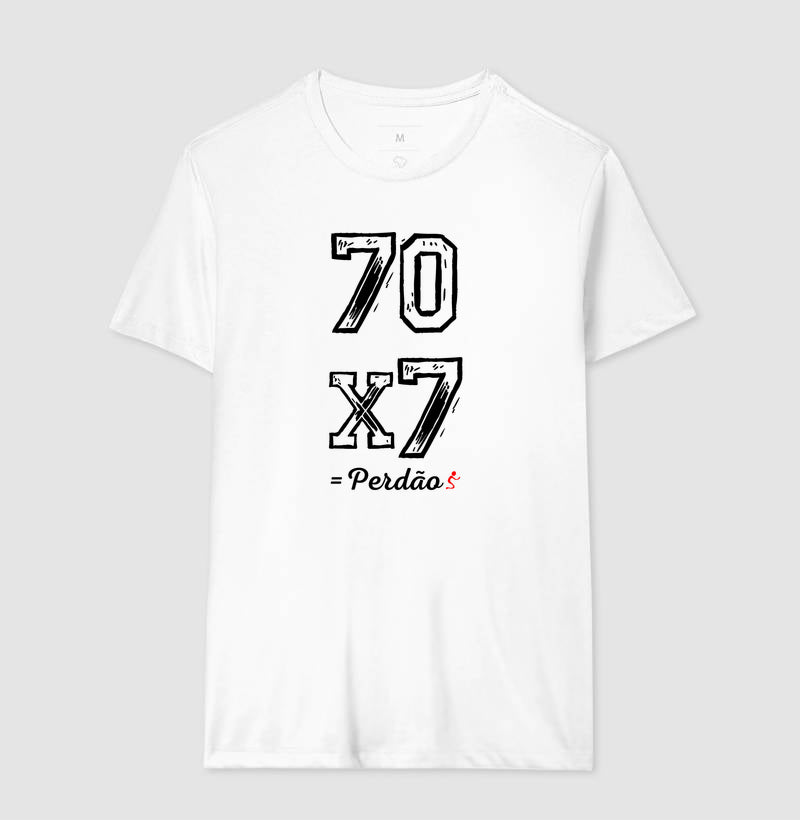 Camiseta Masculina | Perdão 70x7