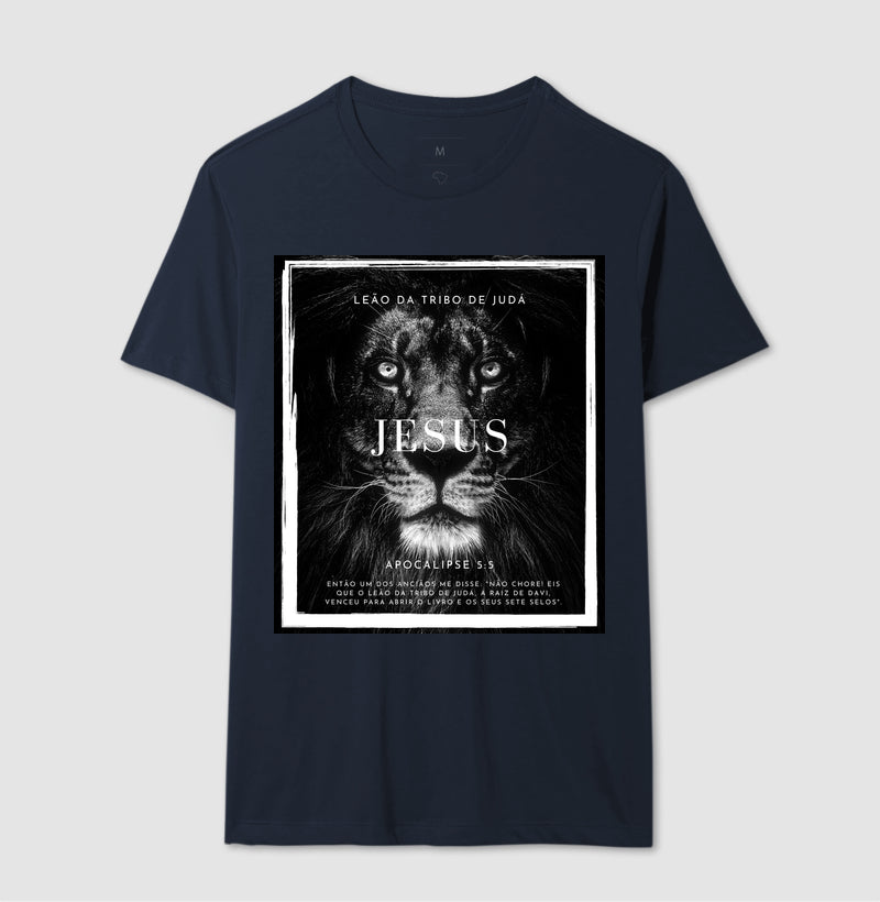 Camiseta Masculina | Leão Da Tribo De Judá