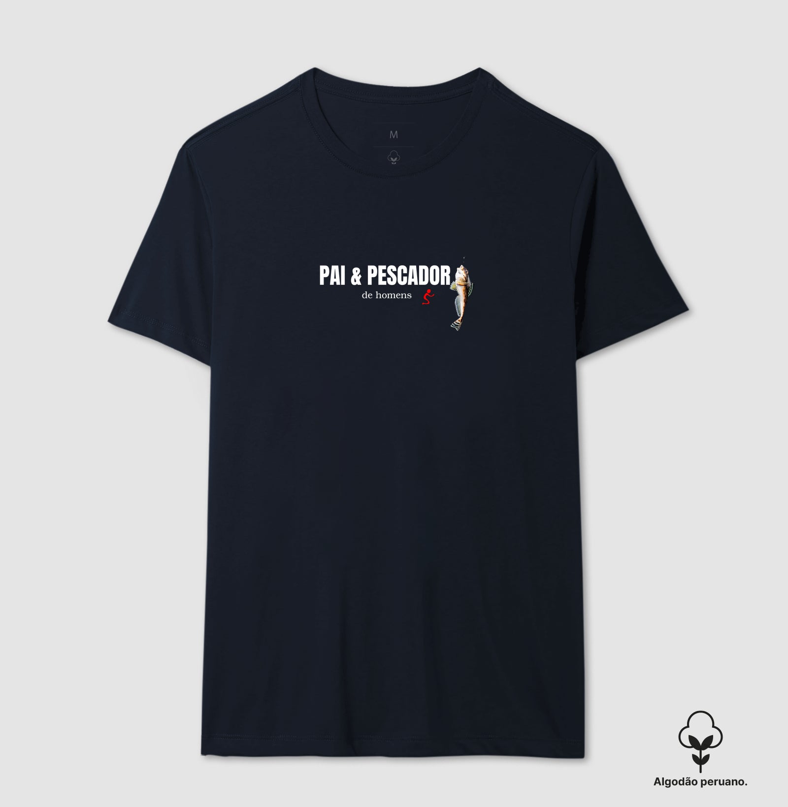 Camiseta Masculina Peruana | Pai & Pescador de Homens