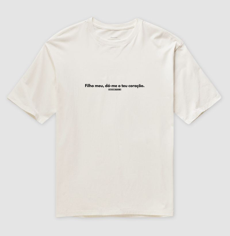 Camiseta Oversized | Dá-me o Teu Coração