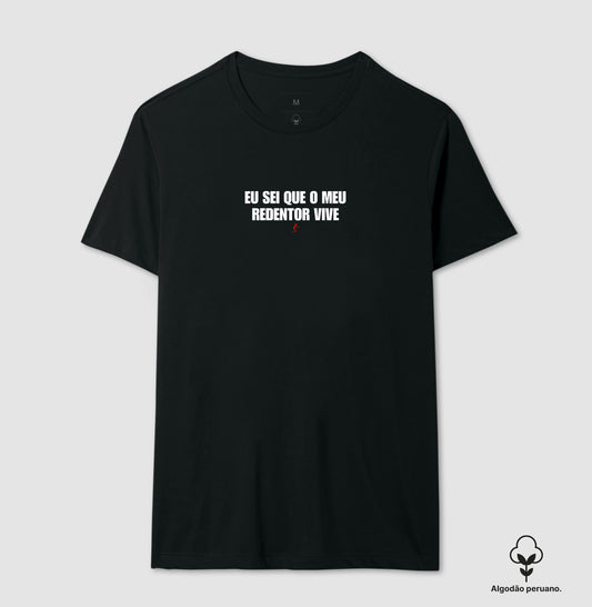 Camiseta Masculina Peruana | Meu Redentor Vive