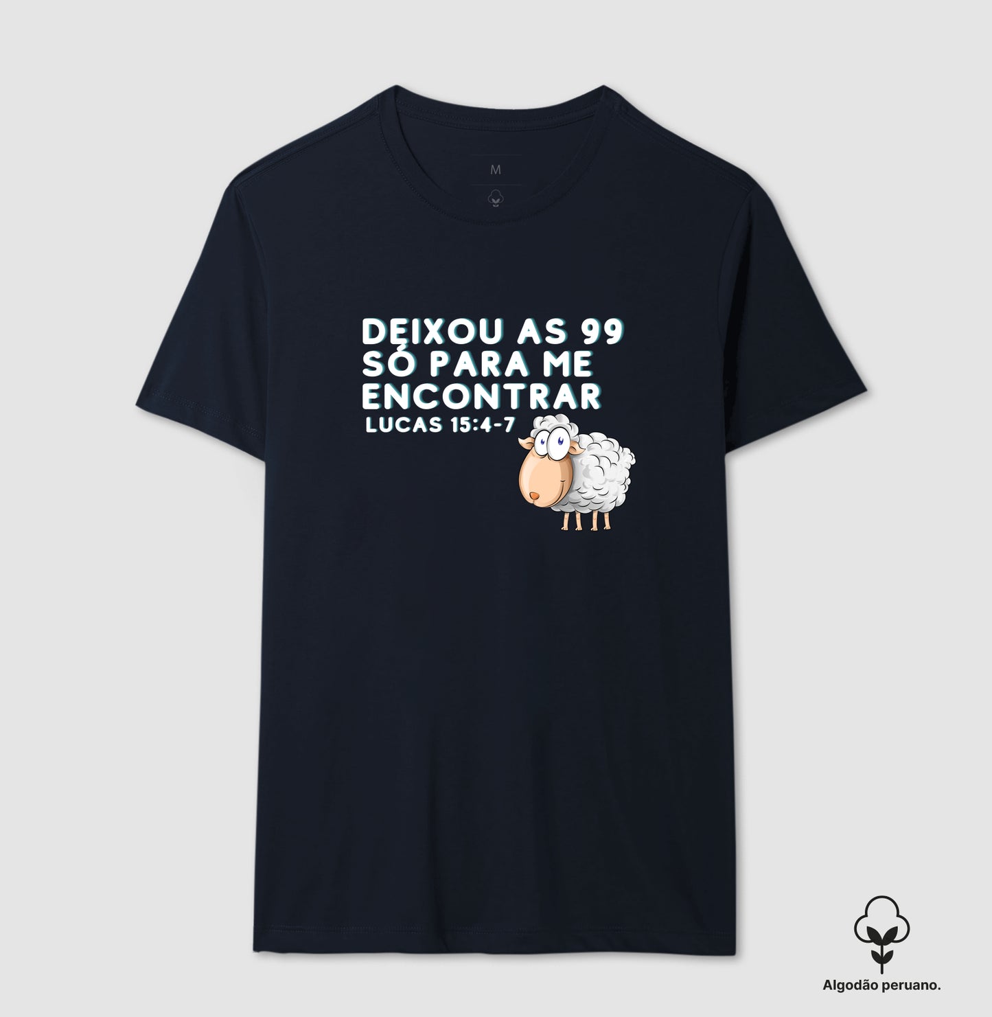 Camiseta Masculina Peruana | As 99 Ovelhas