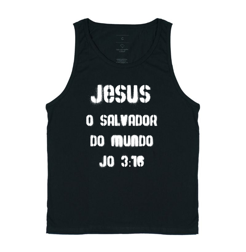 Camiseta Regata | O Salvador do Mundo