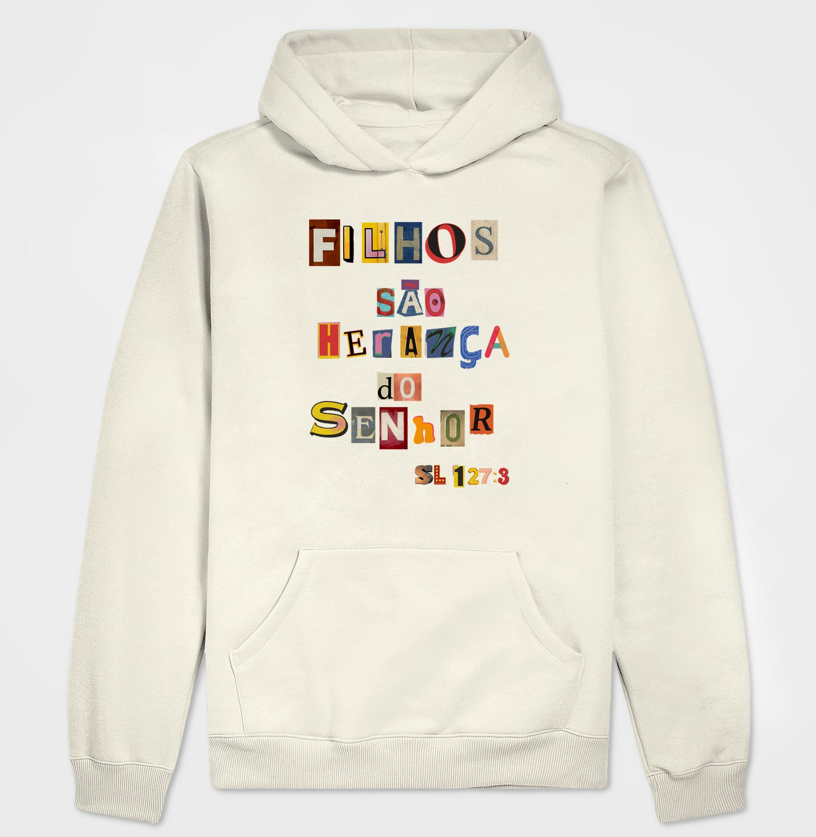 Moletom Com Capuz | Filhos São Herança Do Senhor