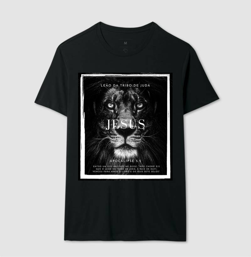 Camiseta Masculina | Leão Da Tribo De Judá