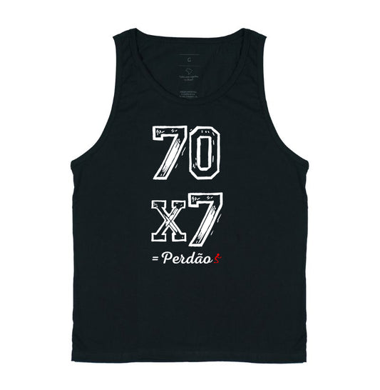 Camiseta Regata | Perdão 70x7