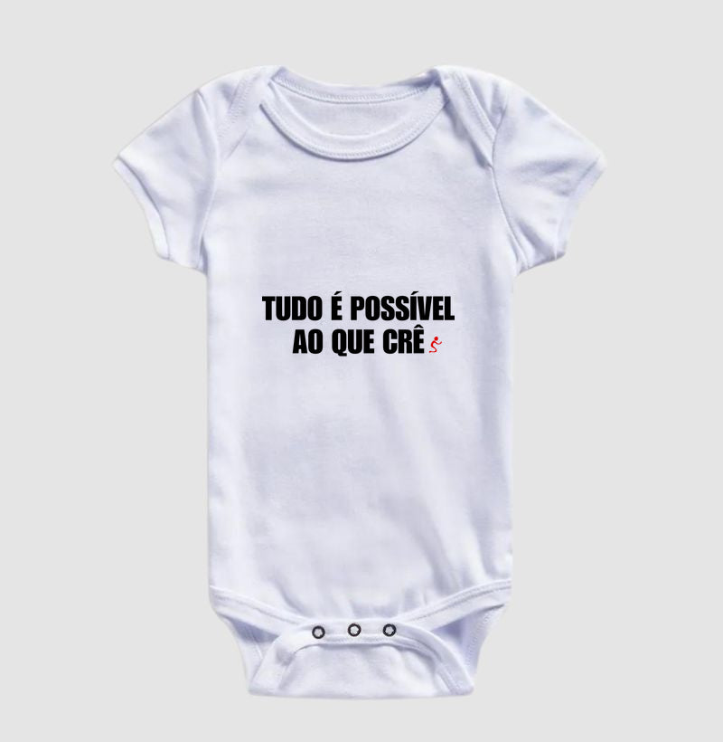 Body Infantil | Tudo é Possível ao que Crê