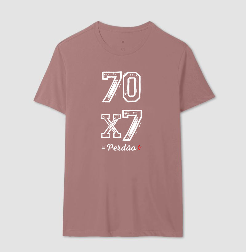 Camiseta Masculina | Perdão 70x7