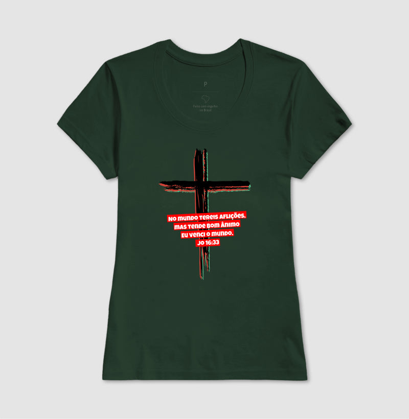 Camiseta Feminina | A mensagem da Cruz