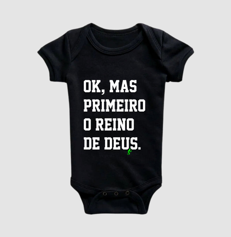 Body Infantil | Primeiro o Reino de Deus