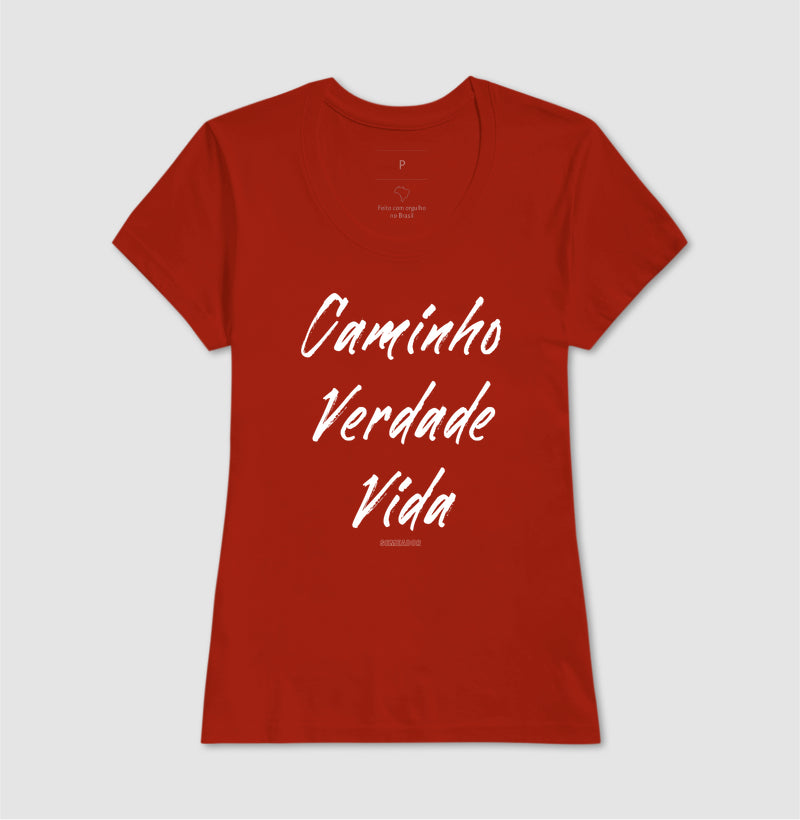 Camiseta Feminina | Caminho Verdade Vida II