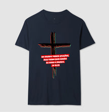 Camiseta Masculina | A mensagem da Cruz