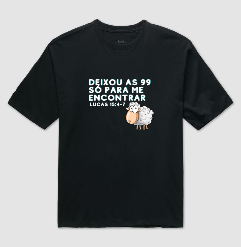 Camiseta Oversized | As 99 Ovelhas